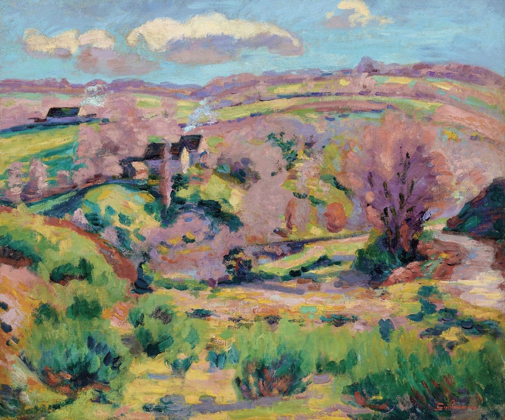 Paysage de la Creuse, au printemps (circa 1908)