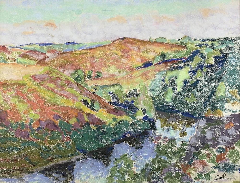 Landscape in Crozant