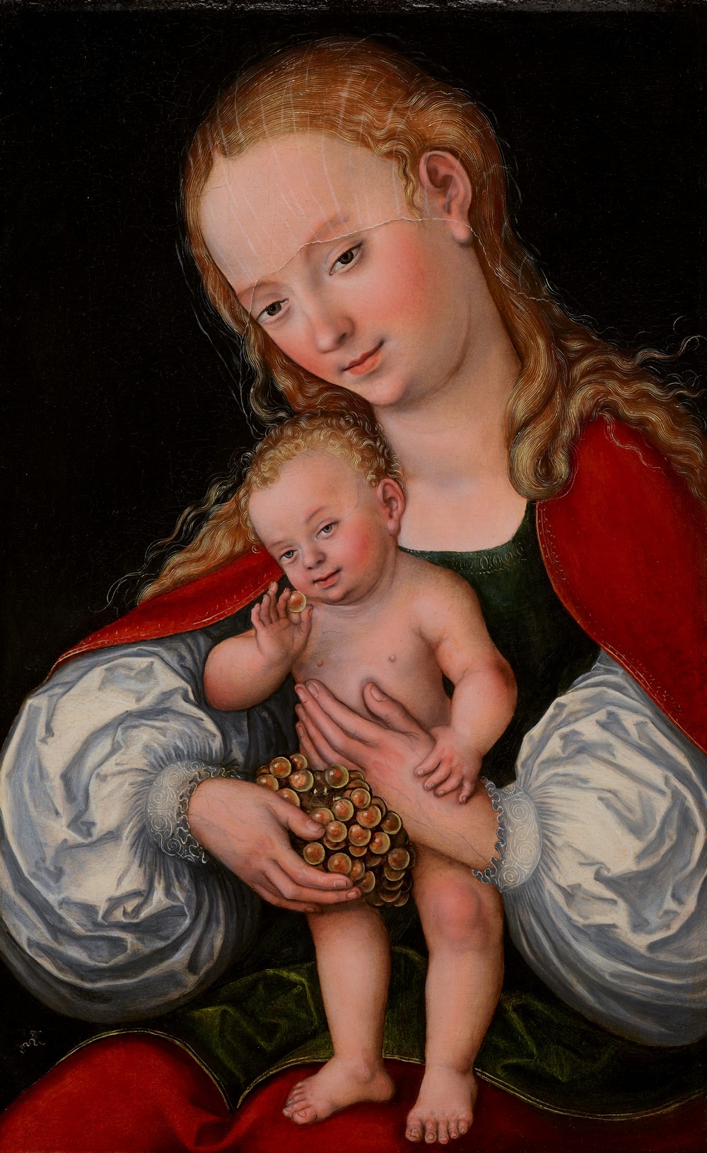 Madonna and Child with Grapes (c. 1537)