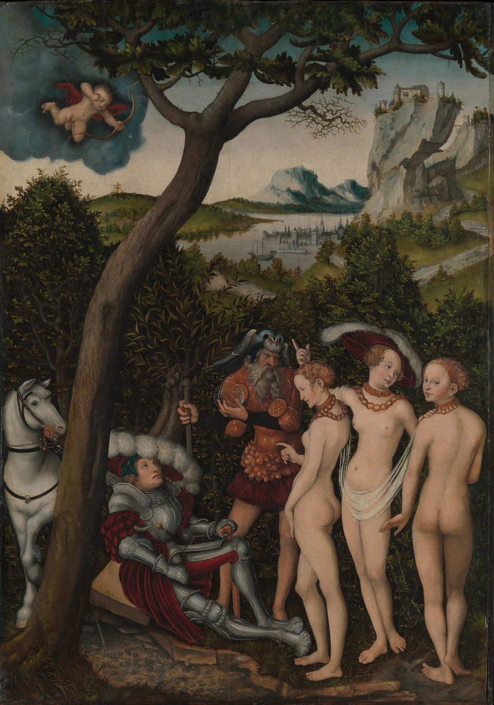 The Judgment of Paris (ca. 1528)
