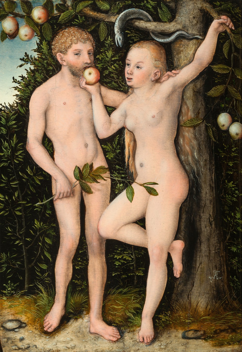Adam and Eve (circa 1538)