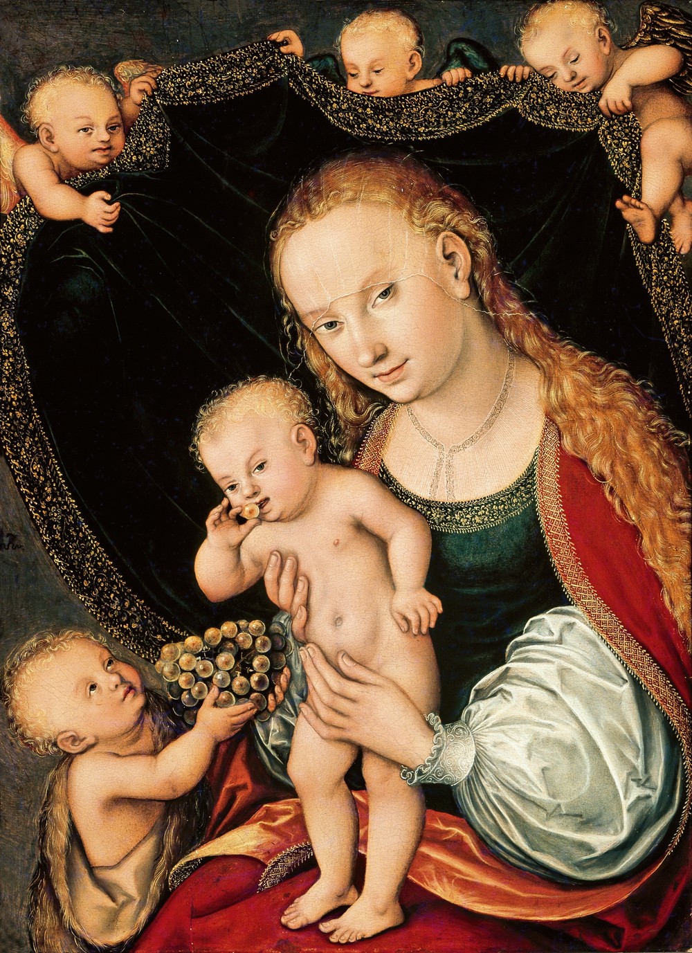 Madonna and Child with the Young St John the Baptist (after 1537)