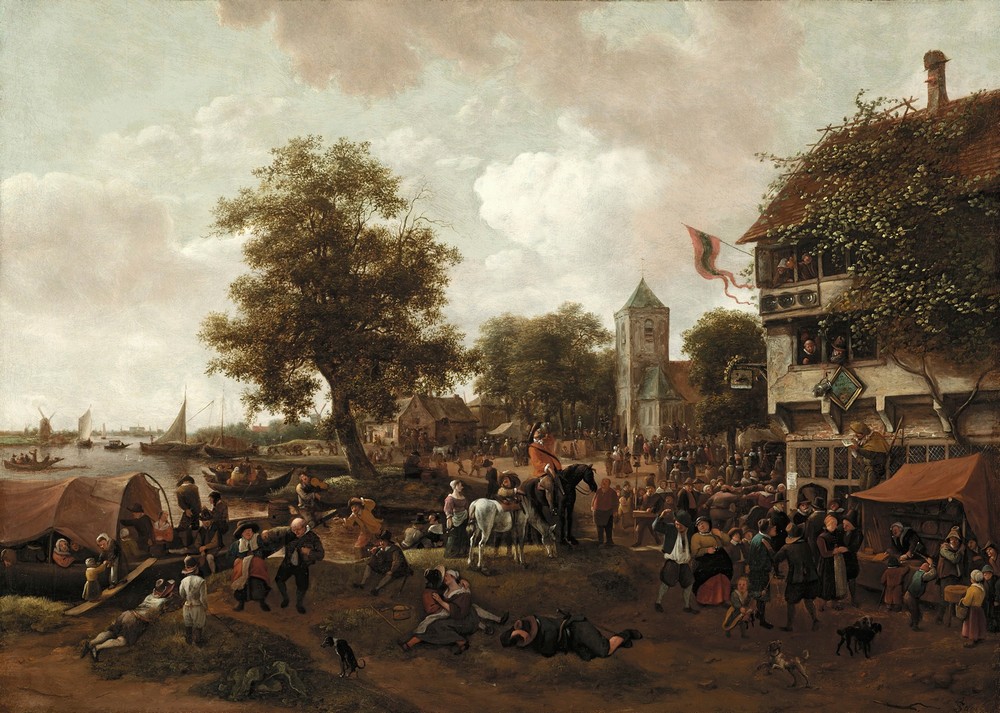 The Fair at Oegstgeest (ca. between 1655 and 1660)