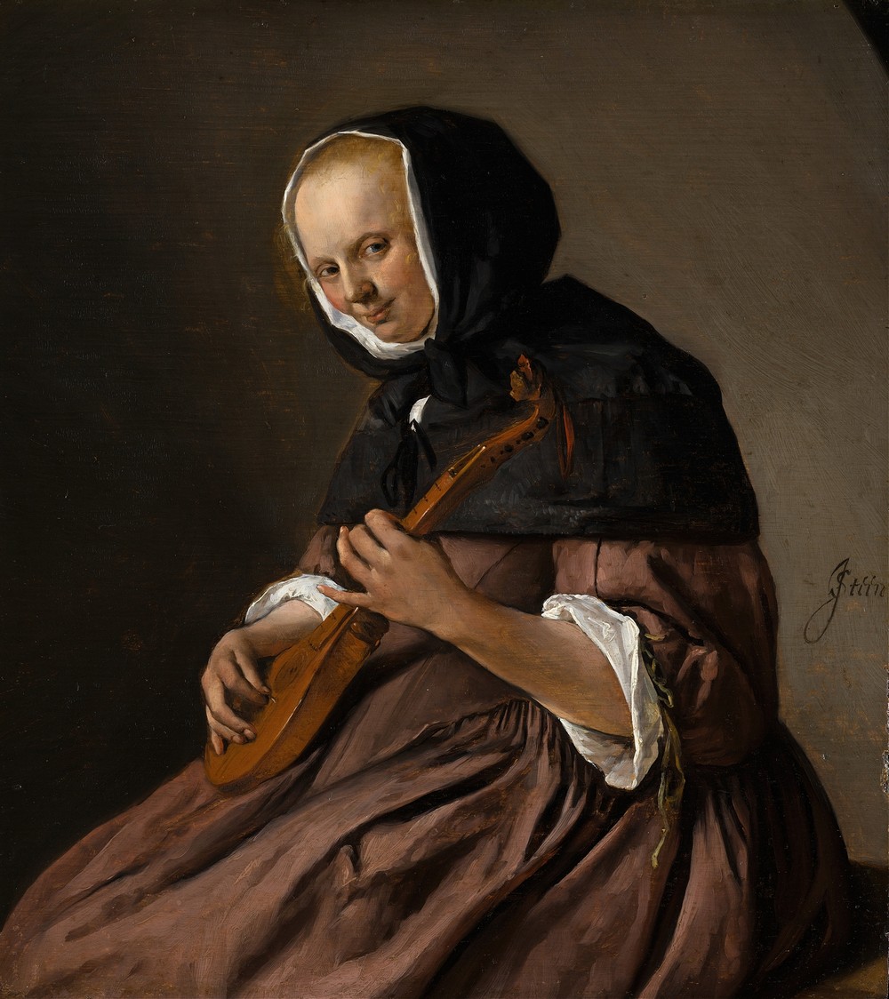 Woman Playing the Cittern (c. 1662)