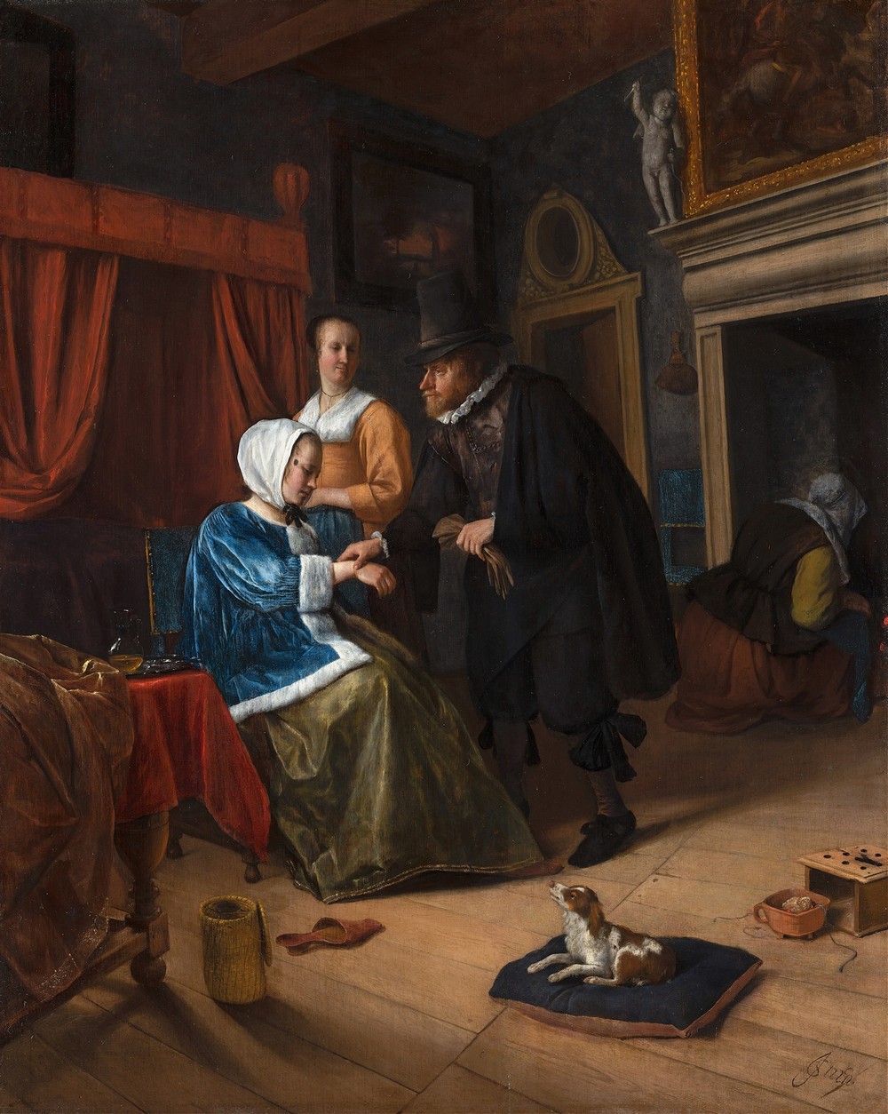 The Sick Girl (c. 1660)