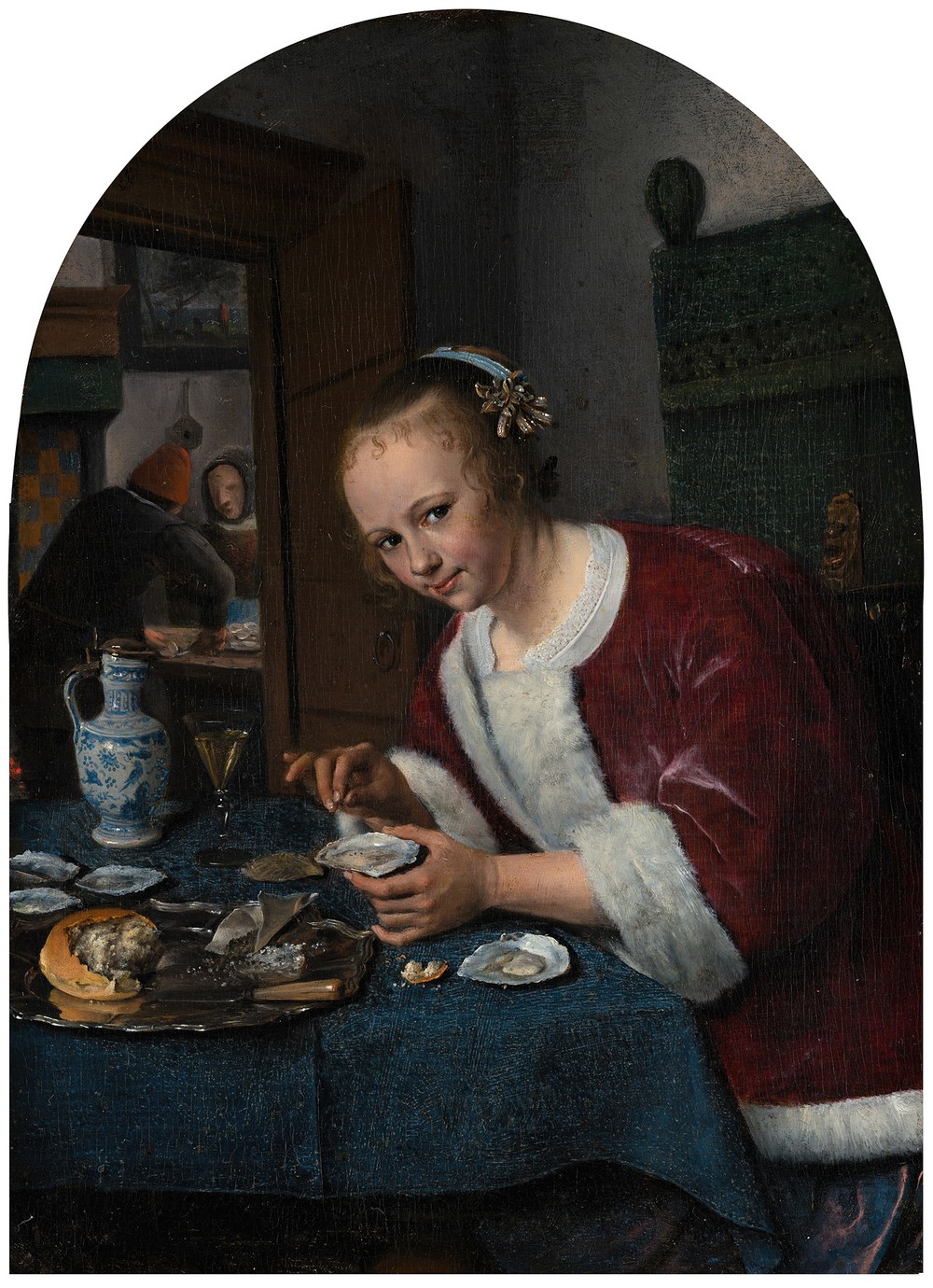 Girl Eating Oysters (c. 1658 - 1660)