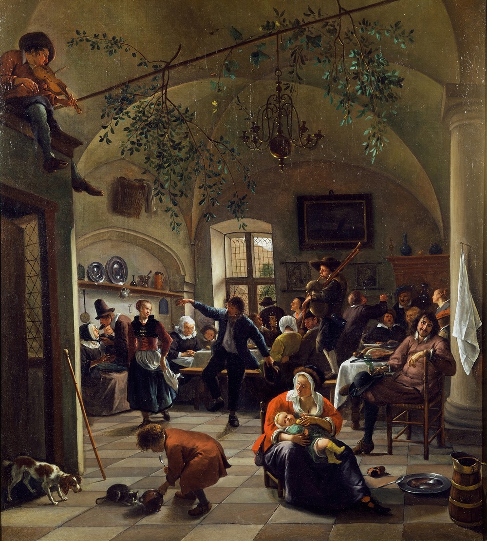 Merrymaking in a Tavern (probably 1674)