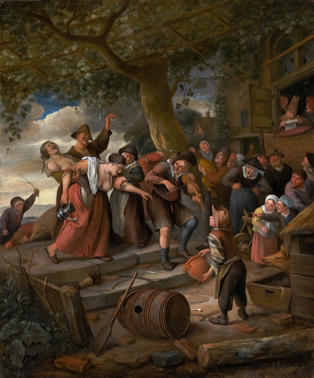 A Pig Belongs in the Sty (c. 1673 - 1675)