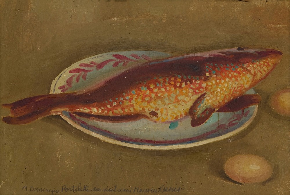Nature morte à la vieille et oeufs (circa 1920)