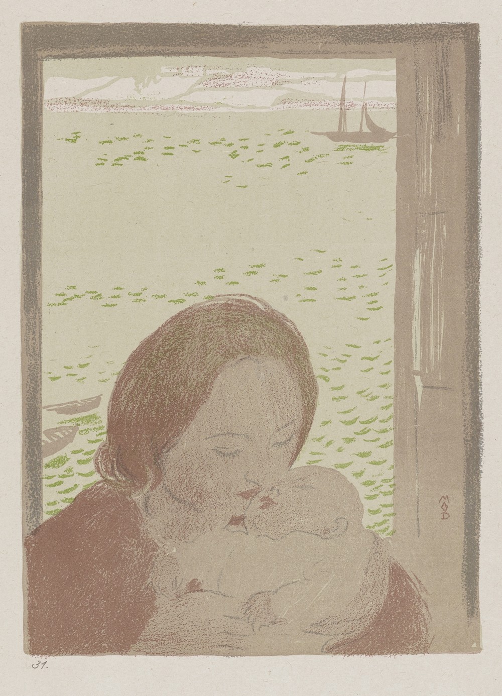 Maternité devant la mer, ou Maternité au Pouldu