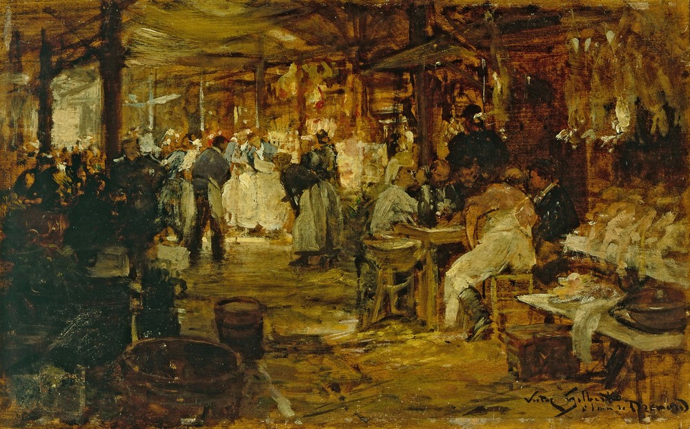 Le marché de la Madeleine