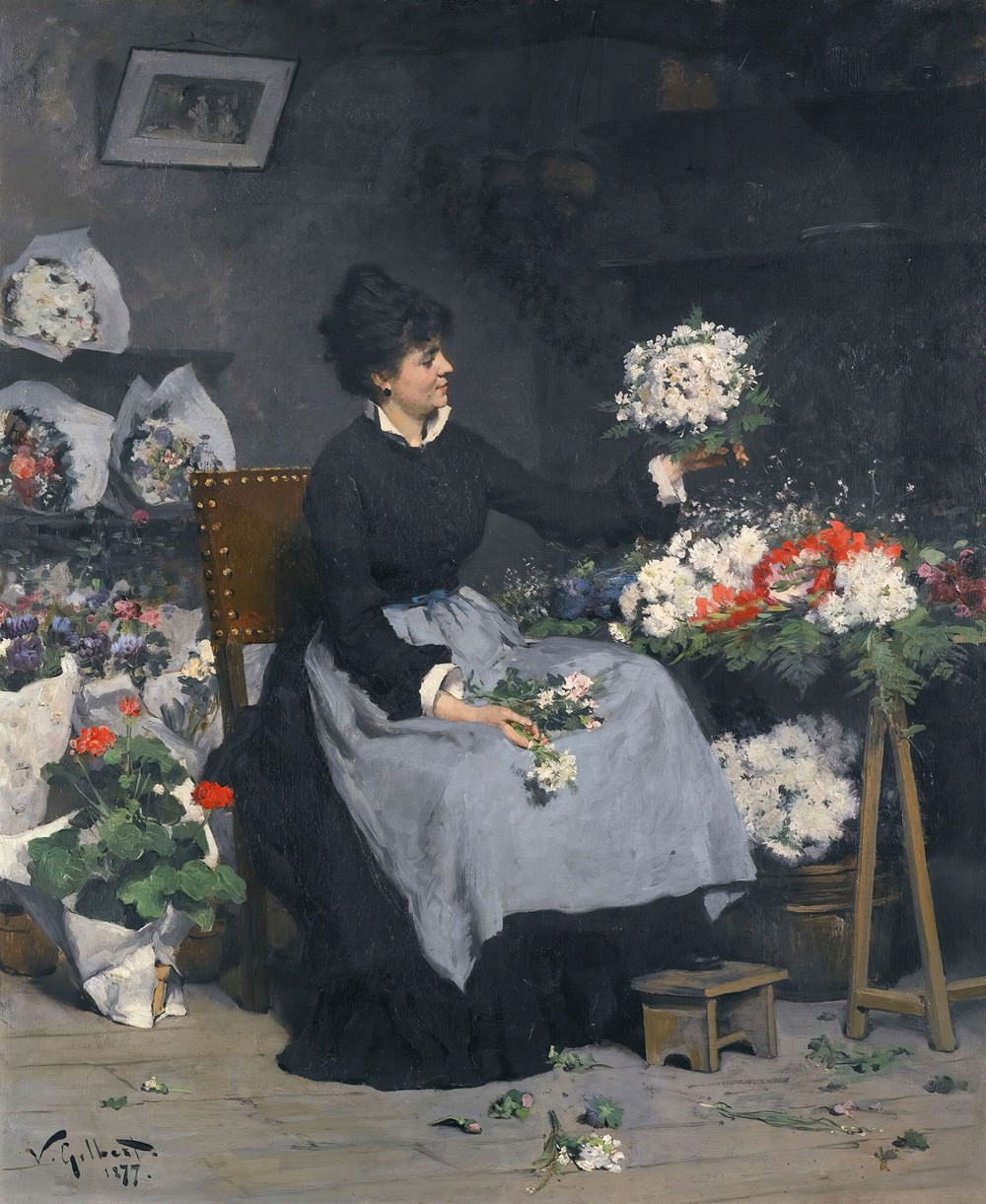 La marchande de fleurs
