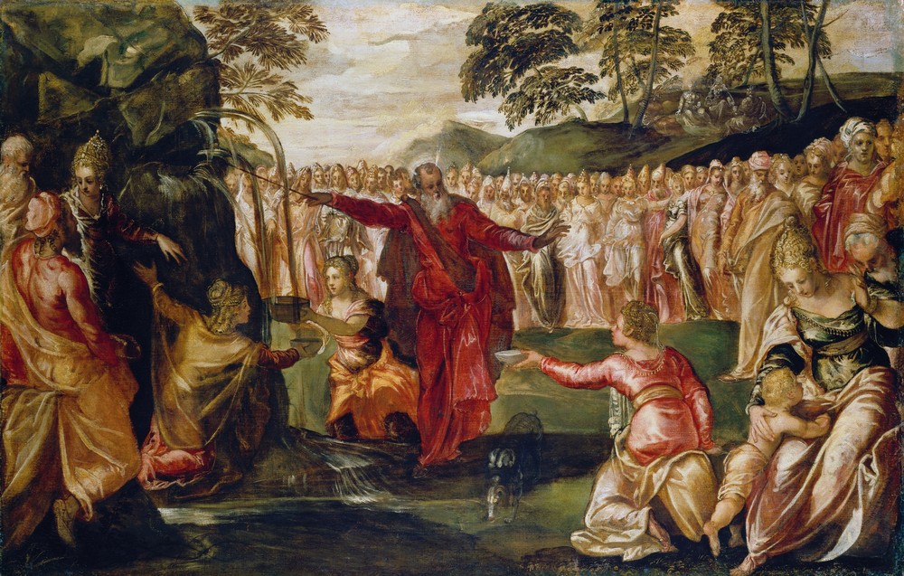Moses Striking the Rock (ca. 1555 – 1570)