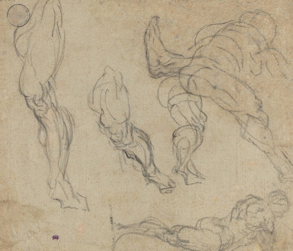 Figures and Legs (verso)