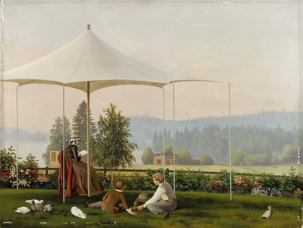 In The Garden Of Haminalahti