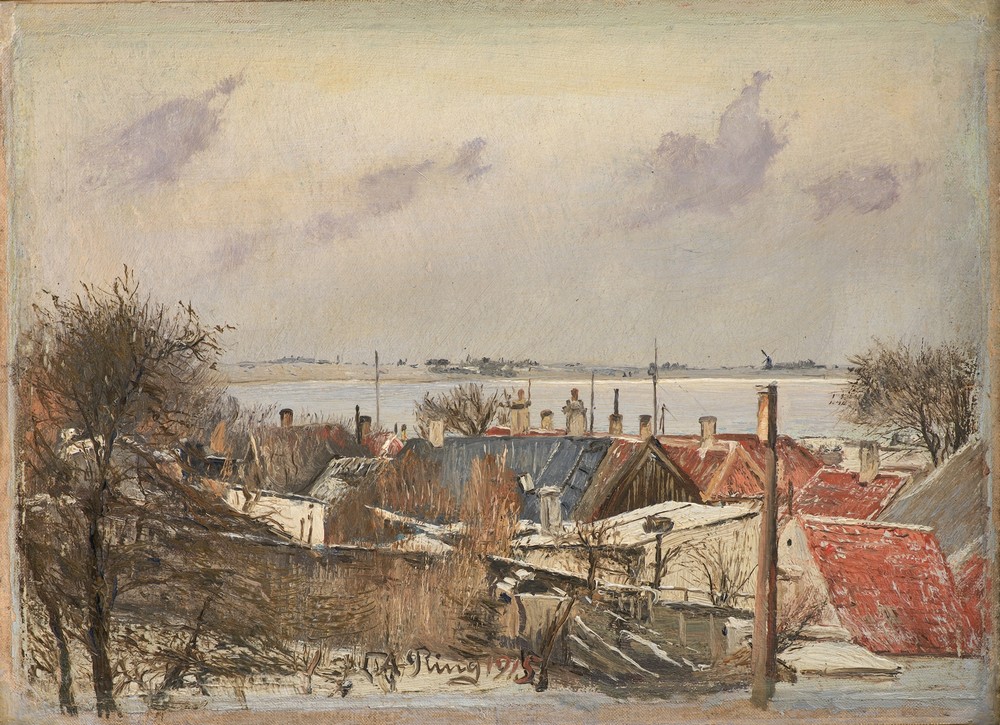 View from Roskilde towards the Fiord