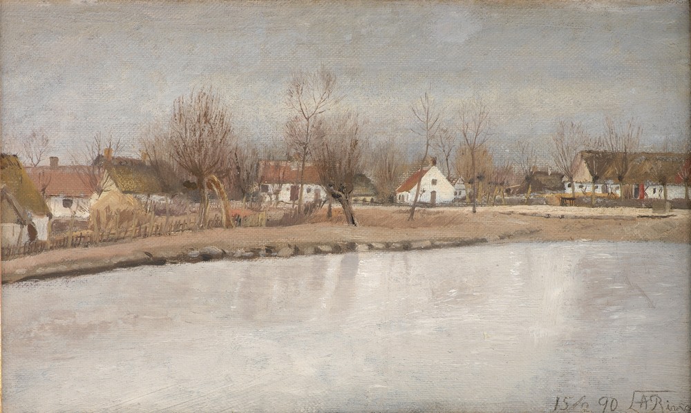 The Village Pond at Ring, Zealand