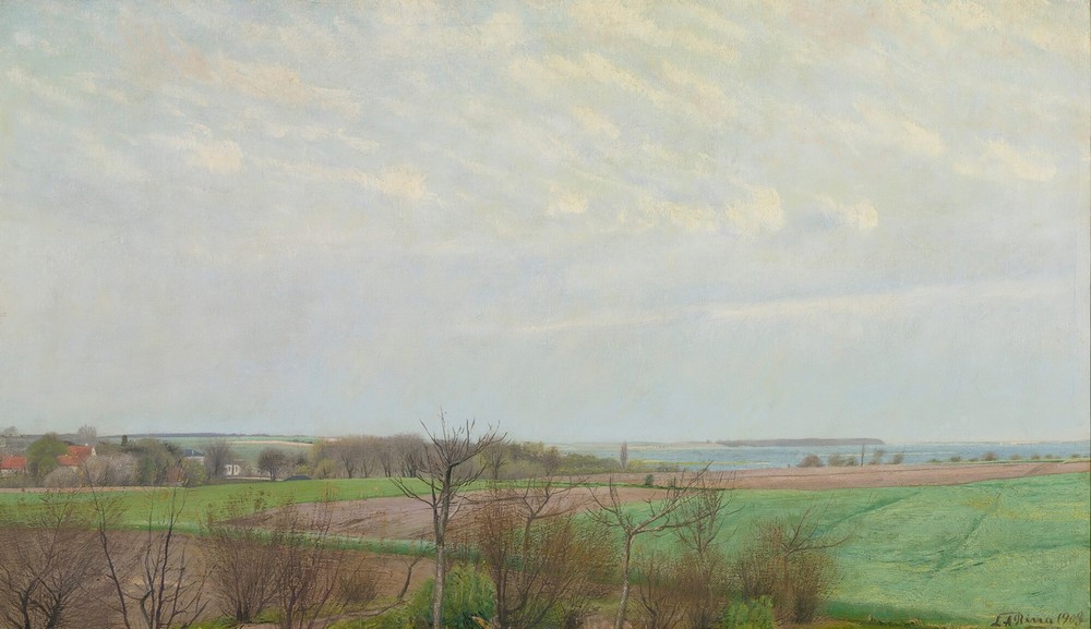 View Of Roskilde Fjord, Early Spring