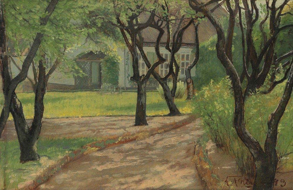 A winding path