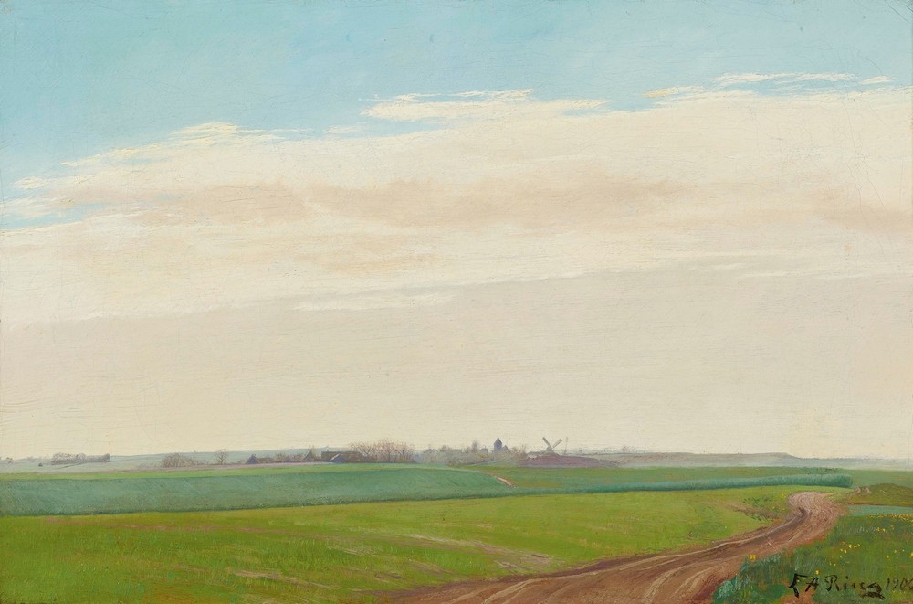 Sommerlandskab, Baldersbrønde (Summer Landscape, Baldersbronde)
