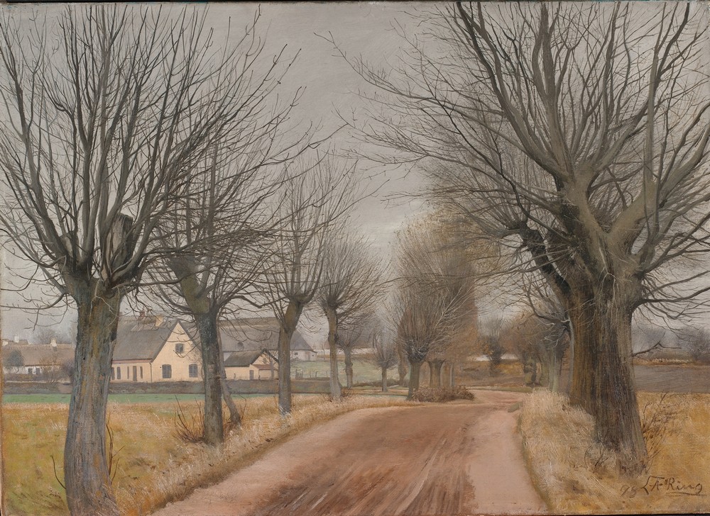 A Road near Vinderød, Zealand