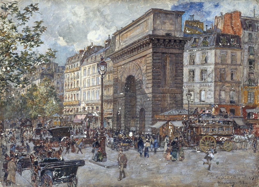 La porte Saint-Martin