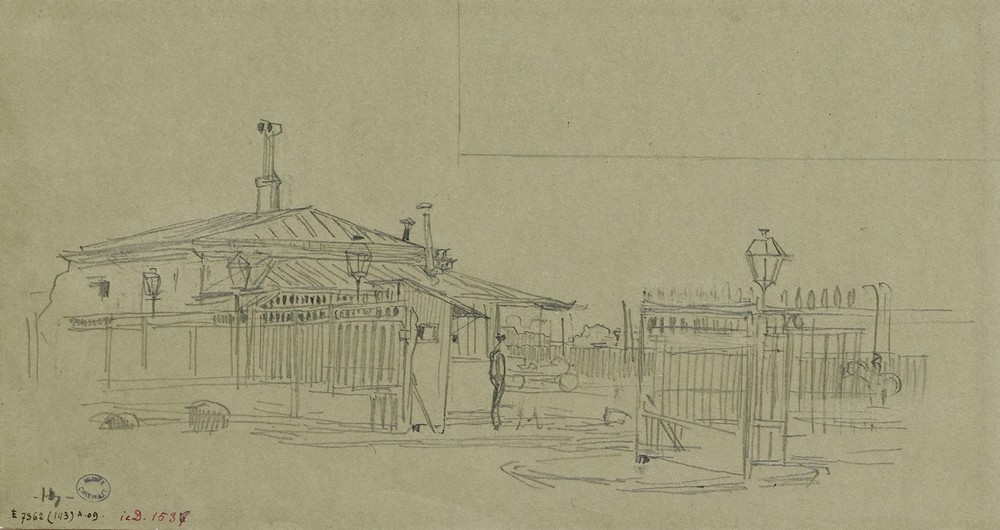 Barrière de Paris et pavillon d’octroi