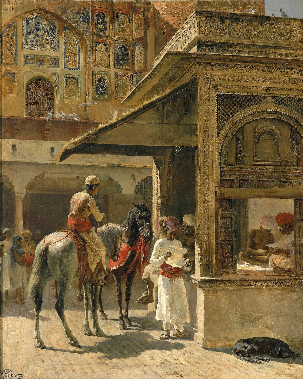 Hindu Merchants (ca. 1885)
