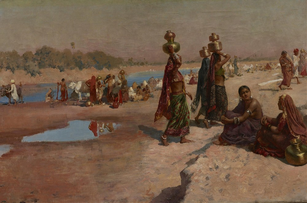 Water Carriers of the Ganges (c. 1885)