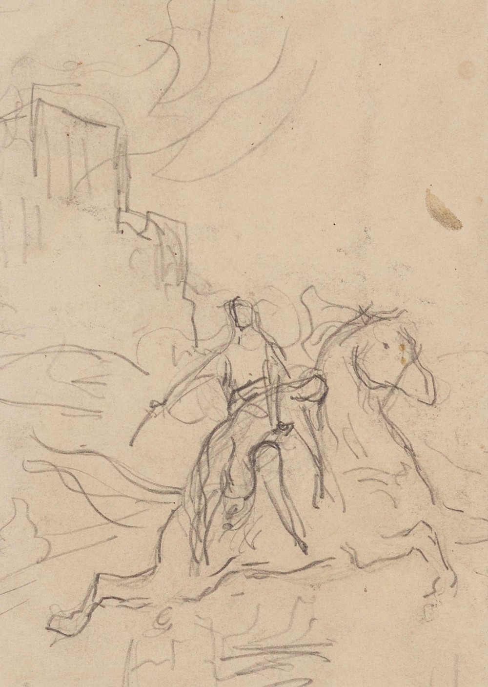 Etude de cavalier