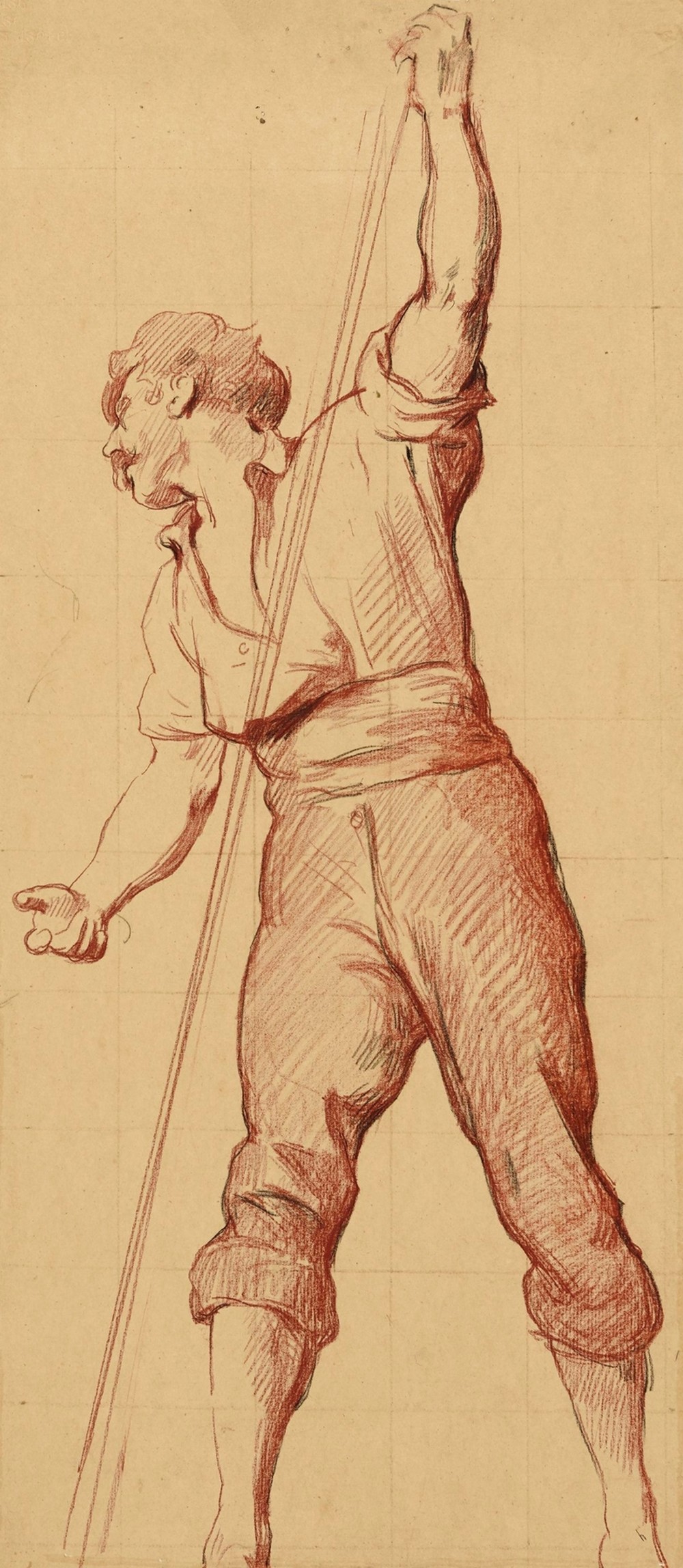 Etude pour un homme debout