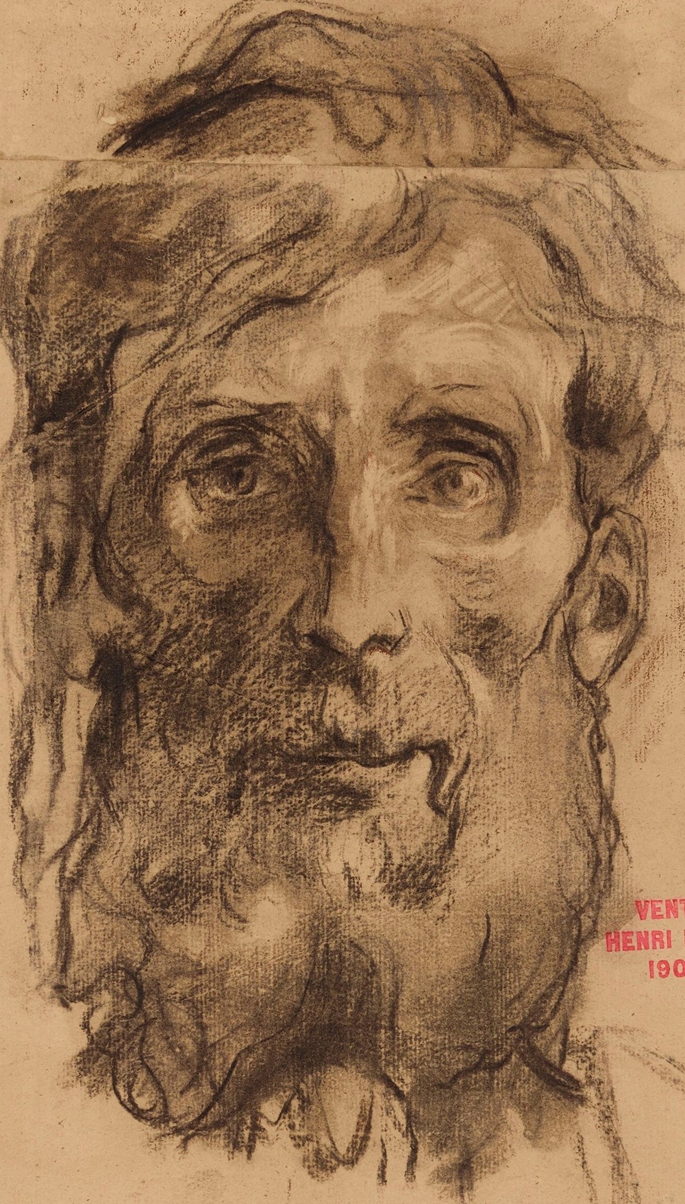 Etude de visage d’homme
