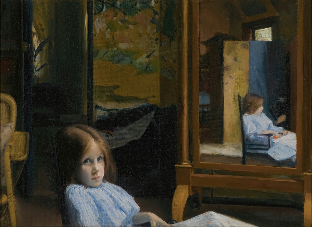 Fillette (Lucie Esnault Au Psyché)