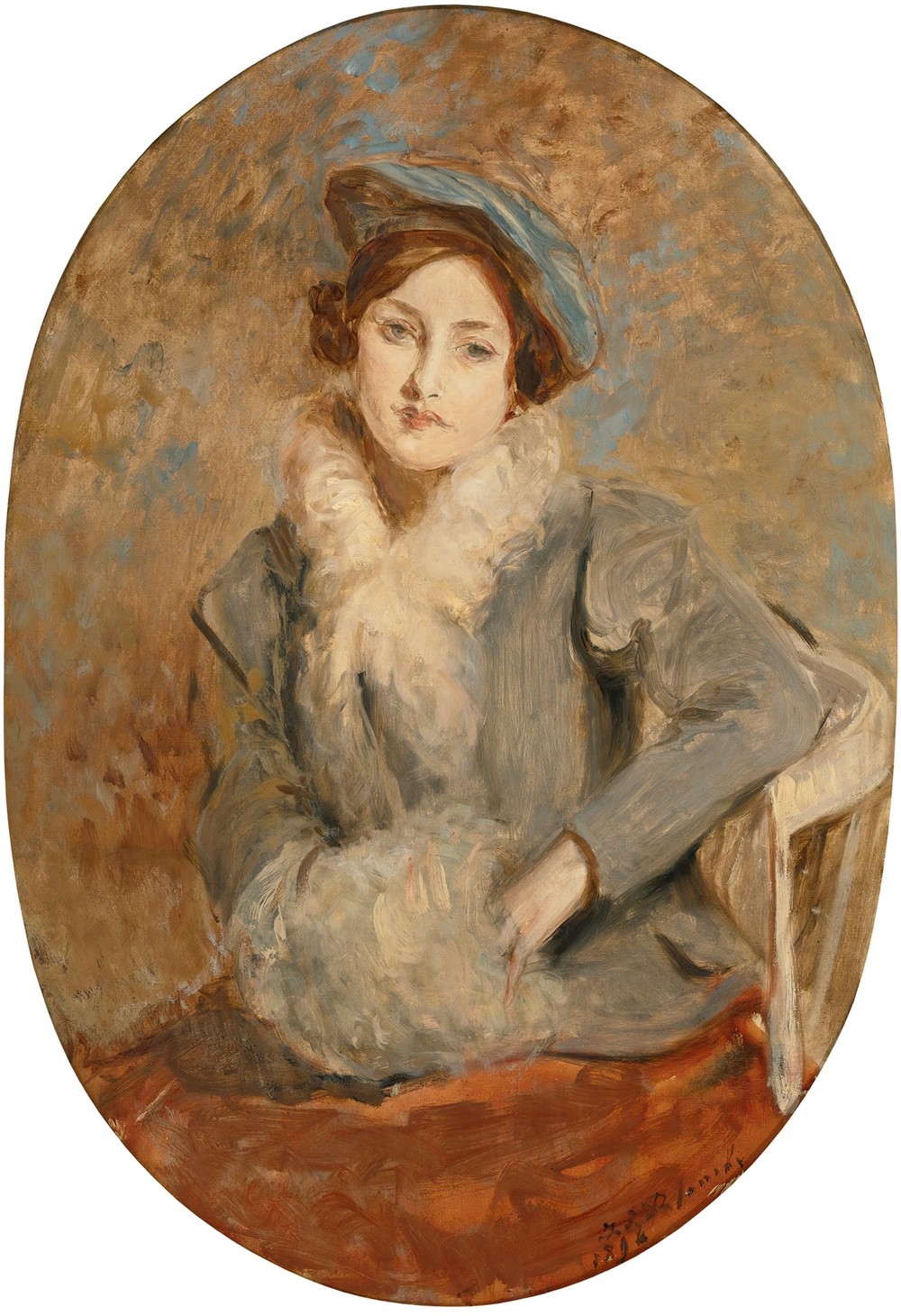 Désirée Manfred With A Muff
