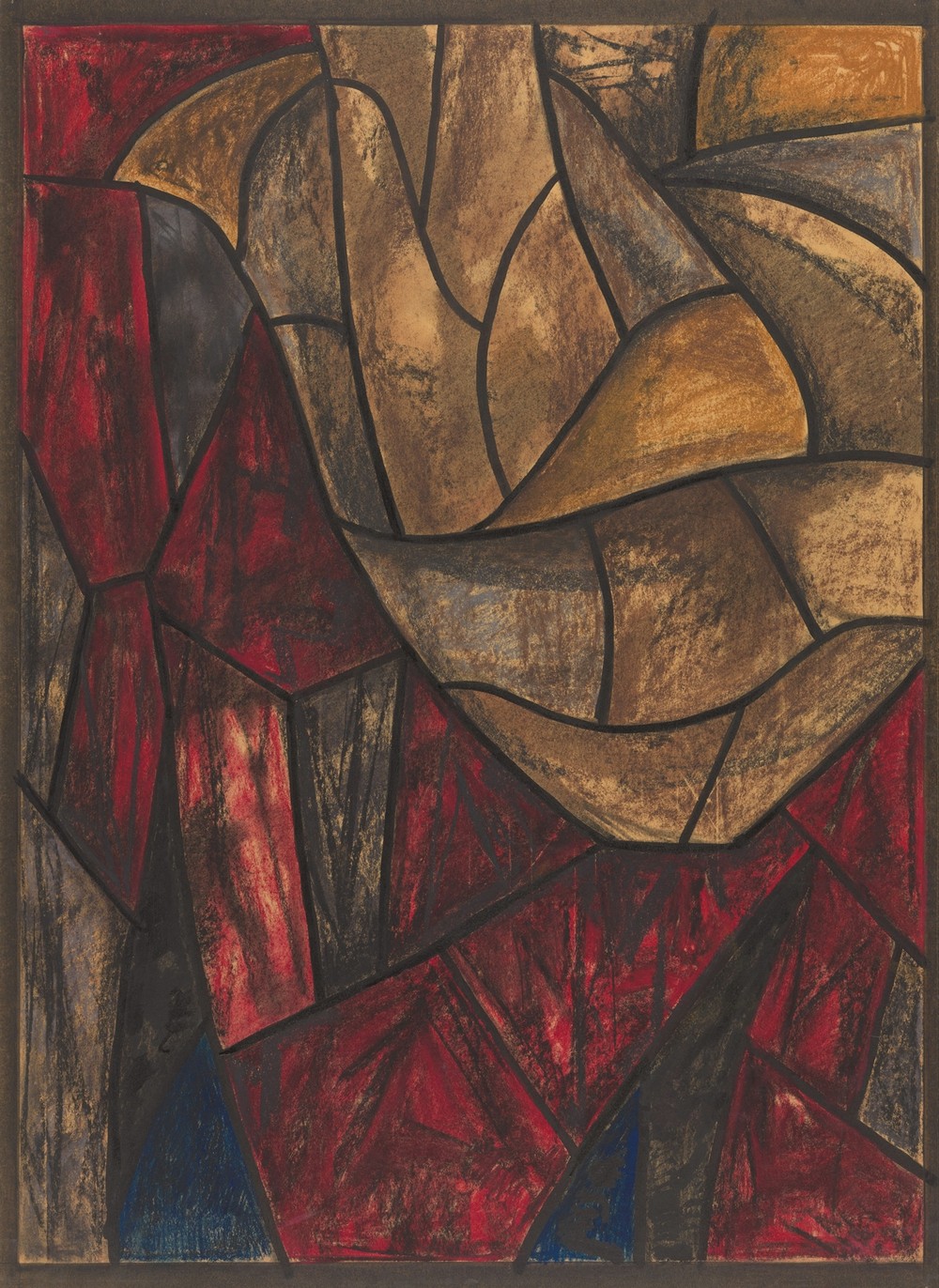 Ontwerp voor raam in het Noordertransept in de Dom te Utrecht 22 (ca. 1878-1938)