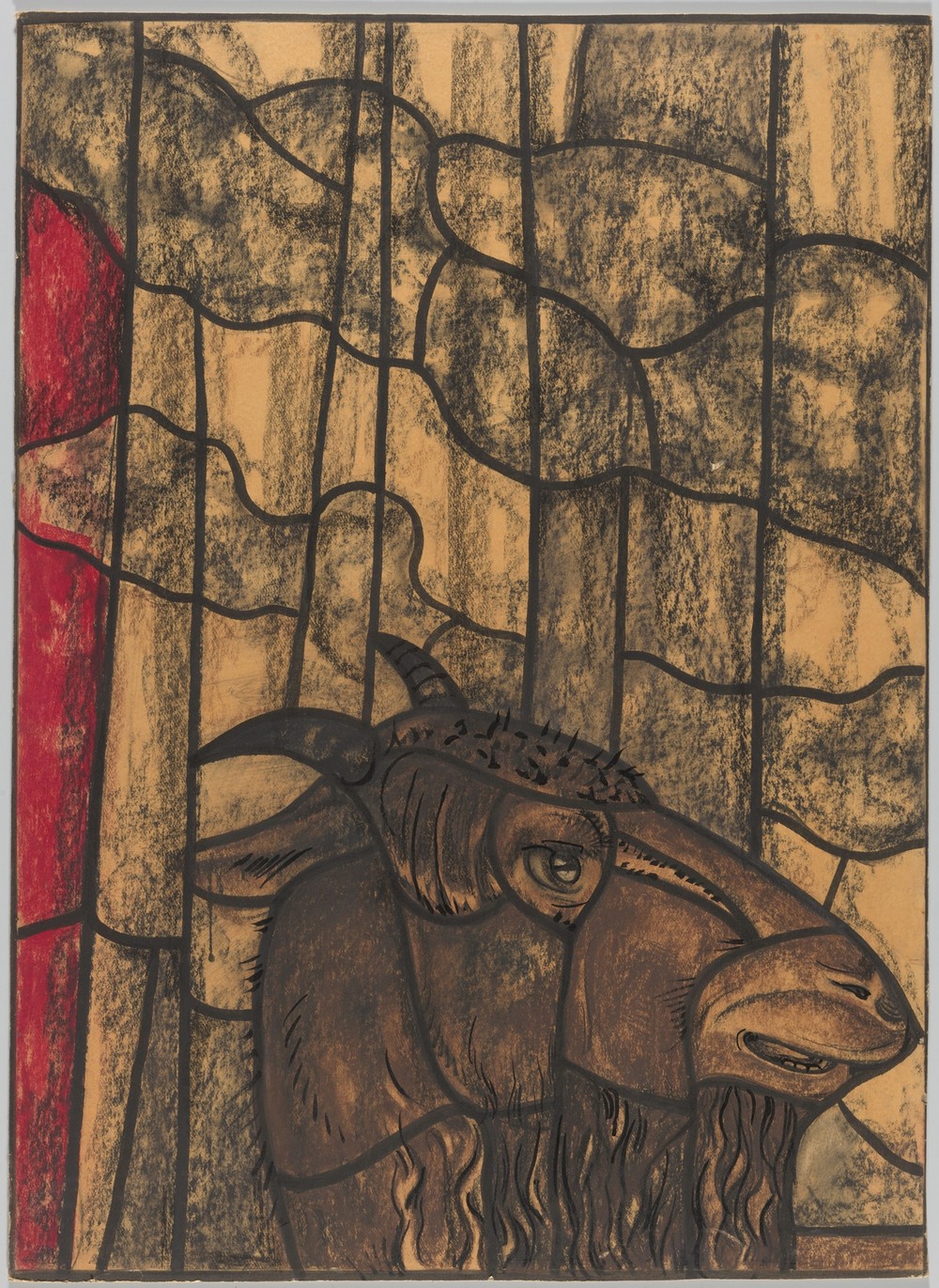 Ontwerp voor raam in het Noordertransept in de Dom te Utrecht 23 (ca. 1878-1938)