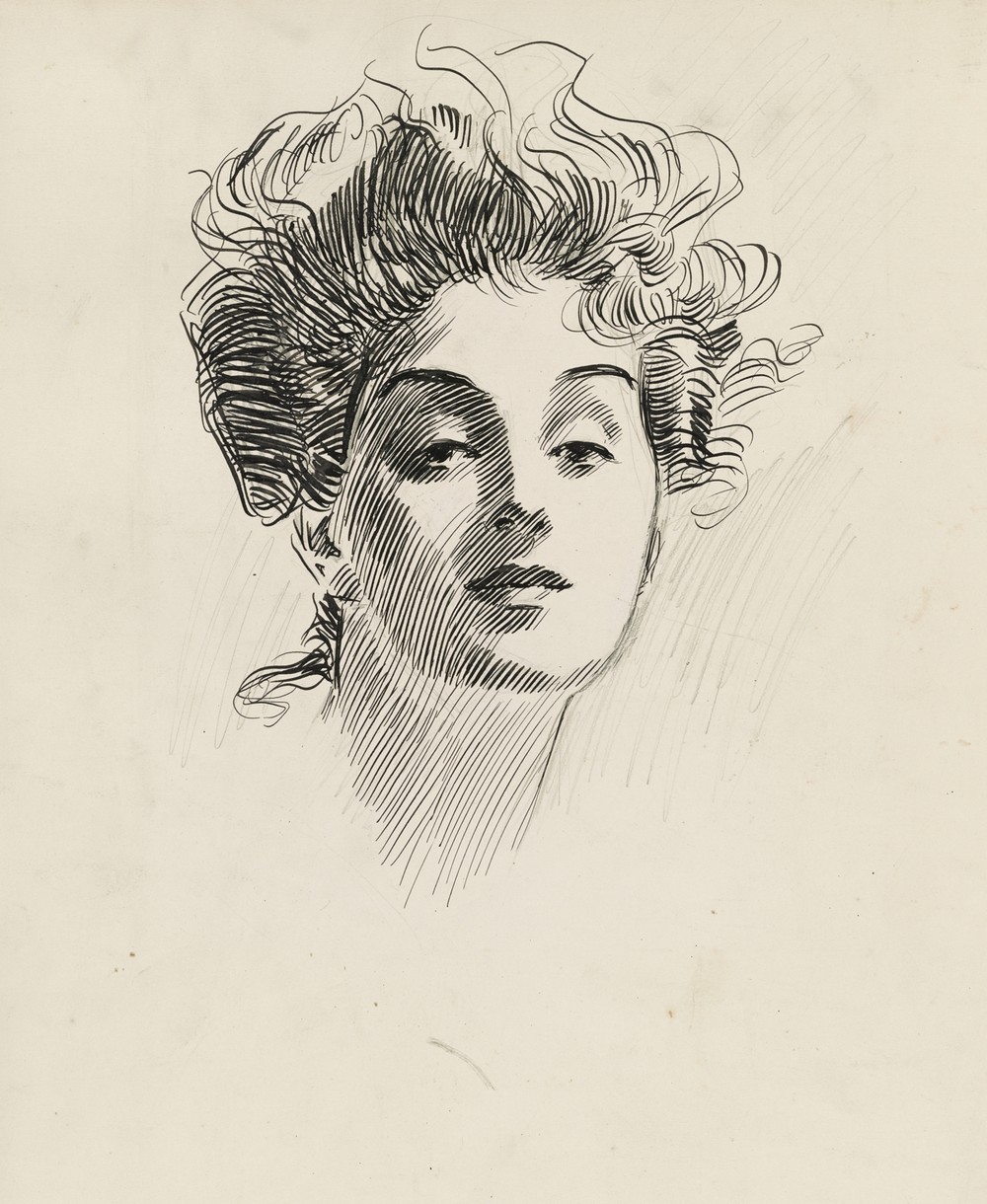 Head of a girl
