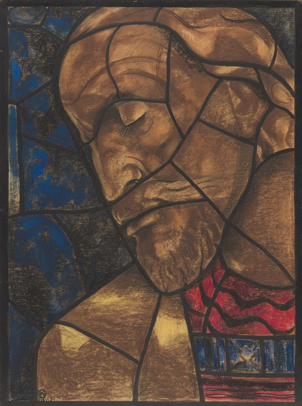 Ontwerp voor raam in het Noordertransept in de Dom te Utrecht 26 (ca. 1878-1938)