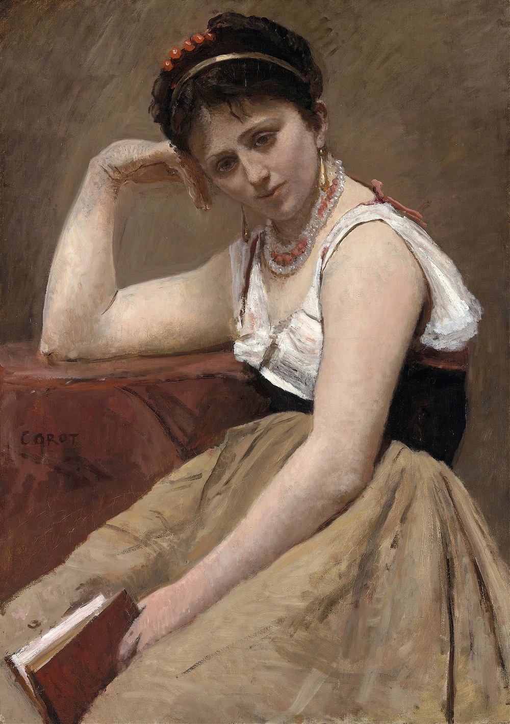Interrupted Reading (c. 1870)