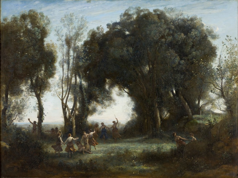 A Morning. The Dance of the Nymphs (circa 1850)