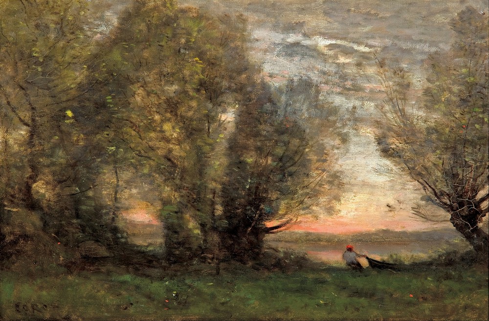 The fisherman- evening effect (circa 1865)