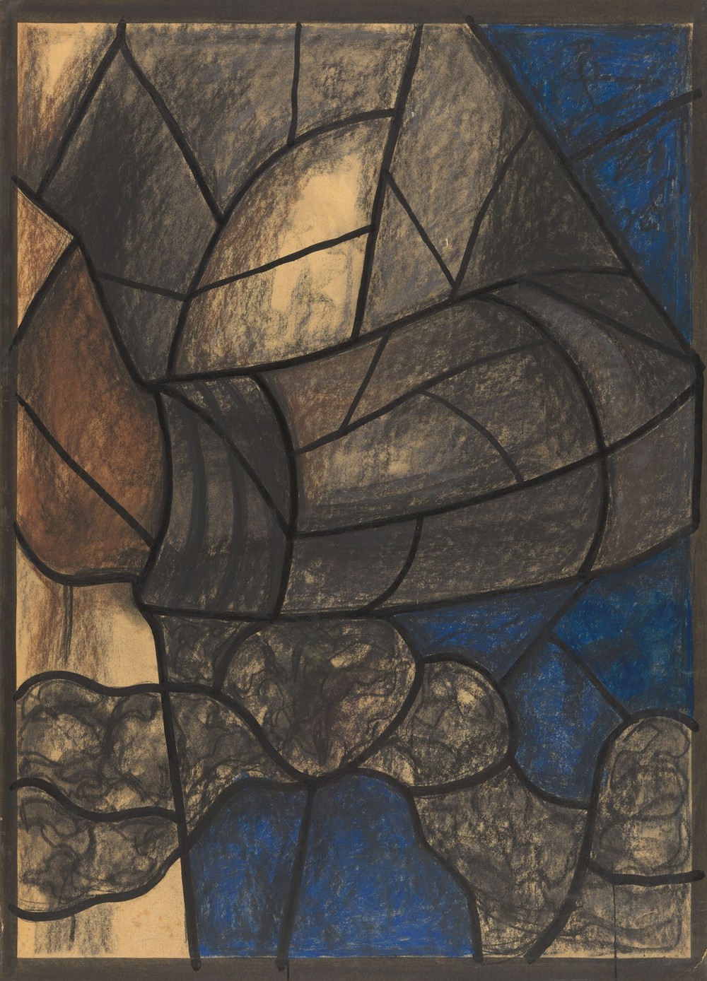 Ontwerp voor raam in het Noordertransept in de Dom te Utrecht 33 (ca. 1878-1938)