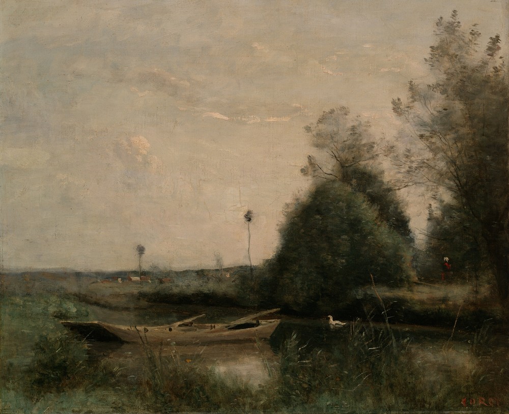 A Pond in Mortain (ca. 1860–70)