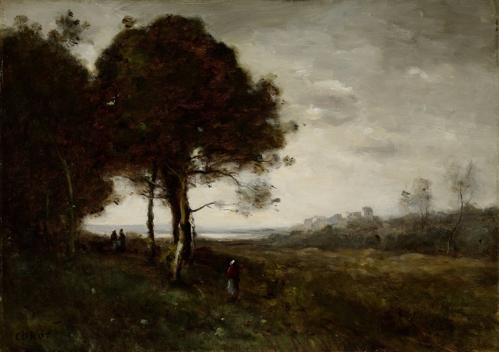 A Torrent at Romagnes (after 1862)