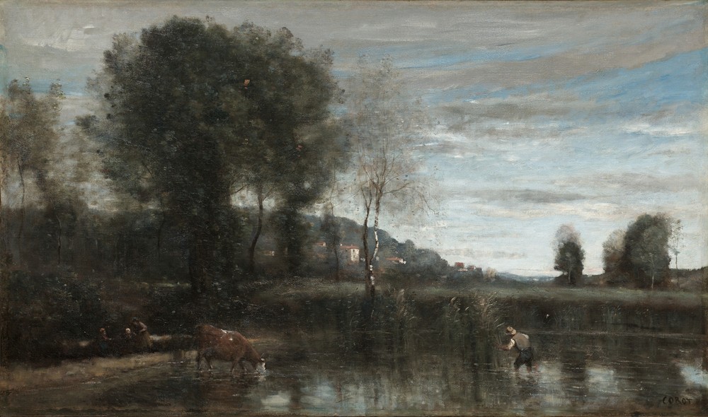 Pond at Ville-d’Avray (late 1860s)