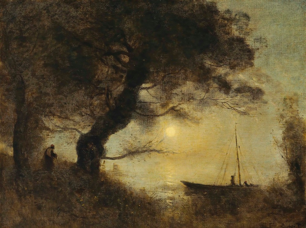 Le Bateau Au Claire De Lune (circa 1871-1872)