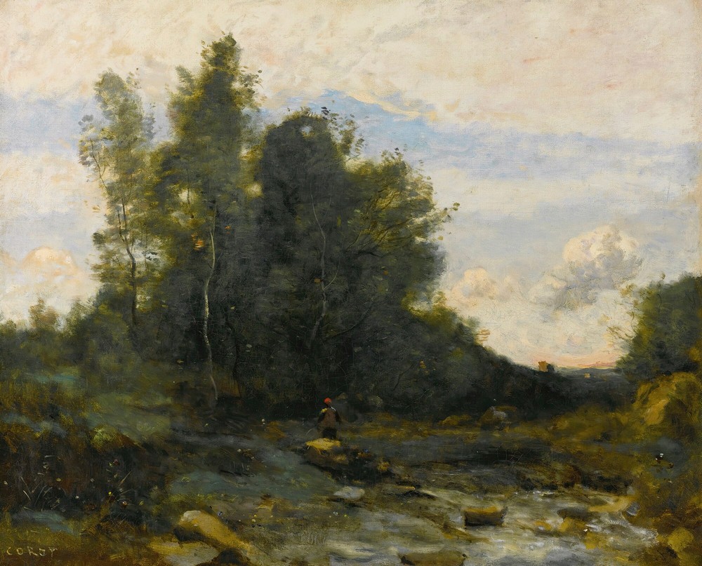 Le Torrent Pierreux (Crépuscule)