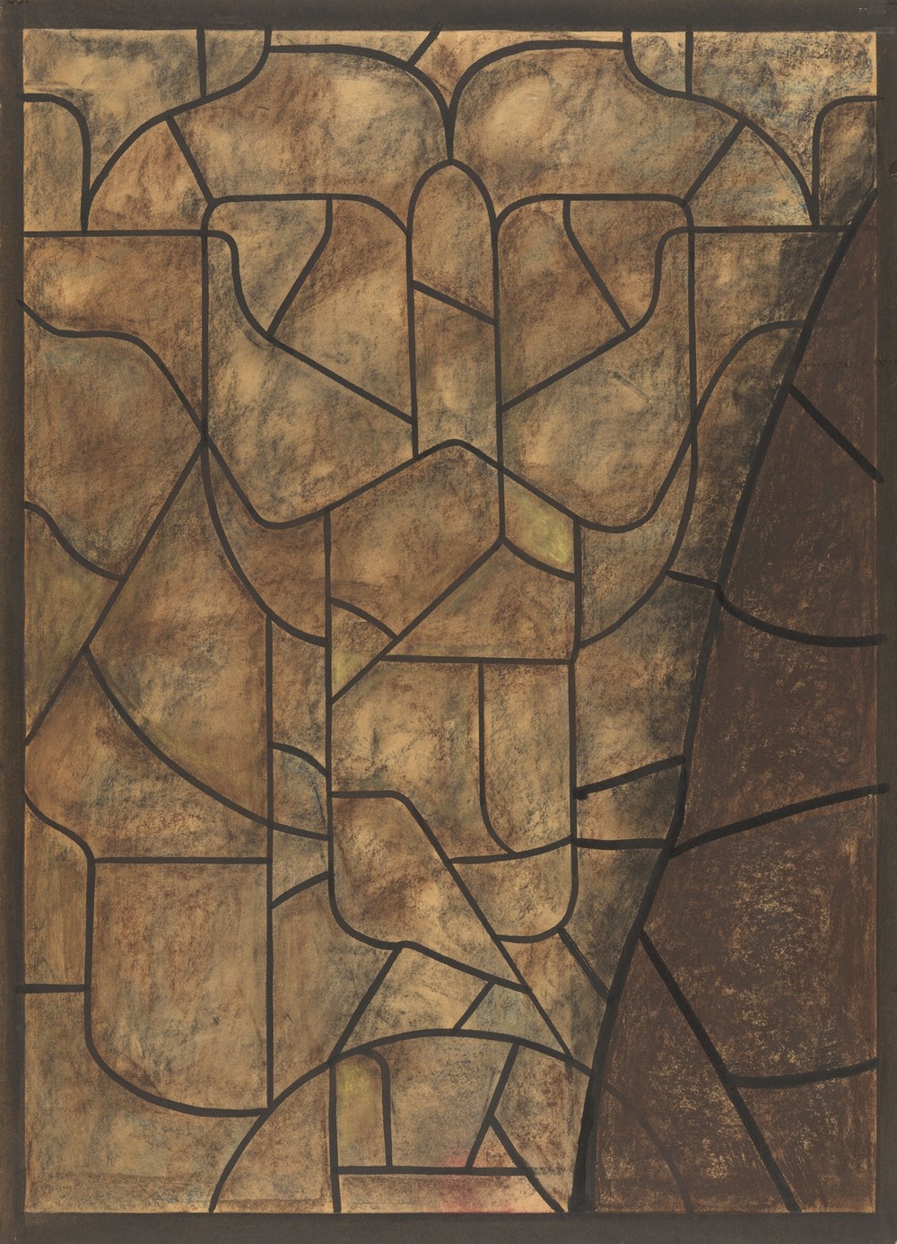 Ontwerp voor raam in het Noordertransept in de Dom te Utrecht 42 (ca. 1878-1938)