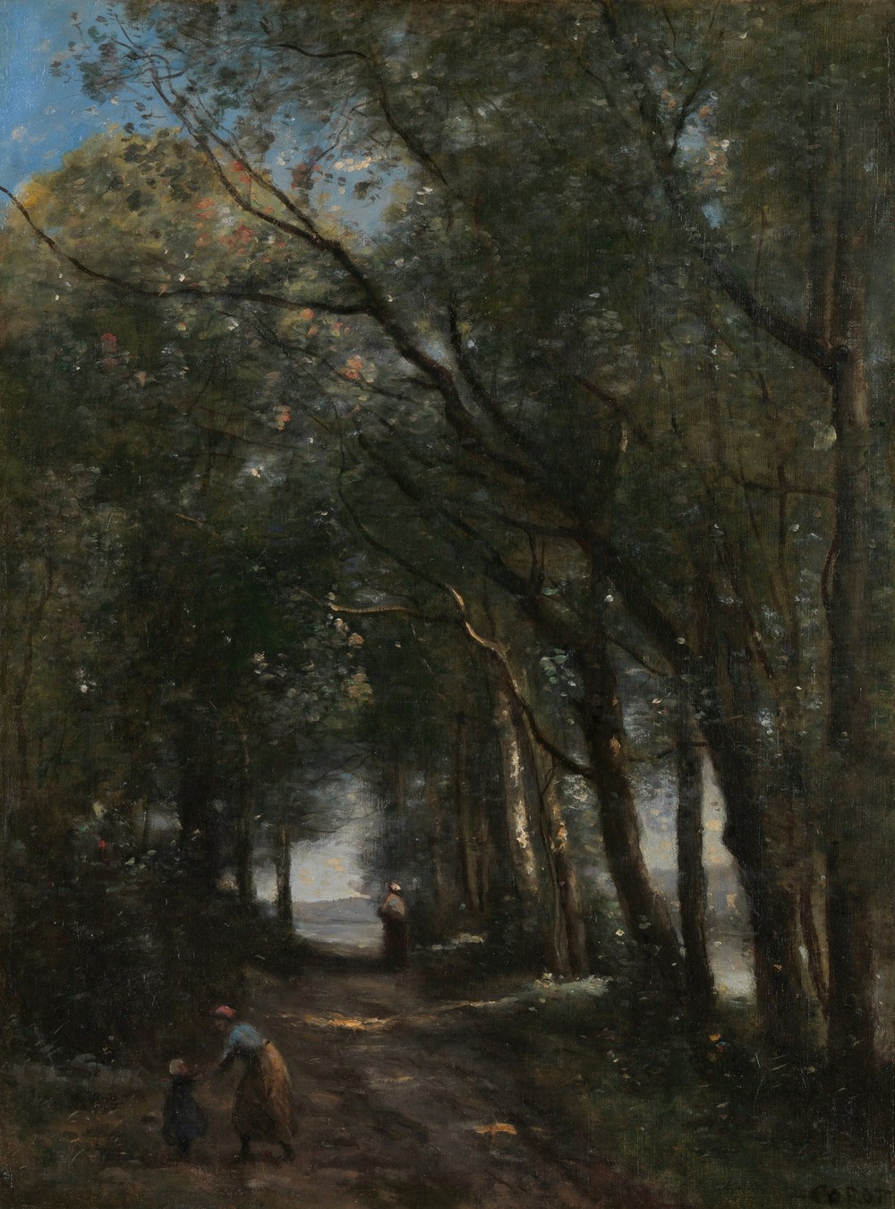 A Lane through the Trees (ca. 1870–73)