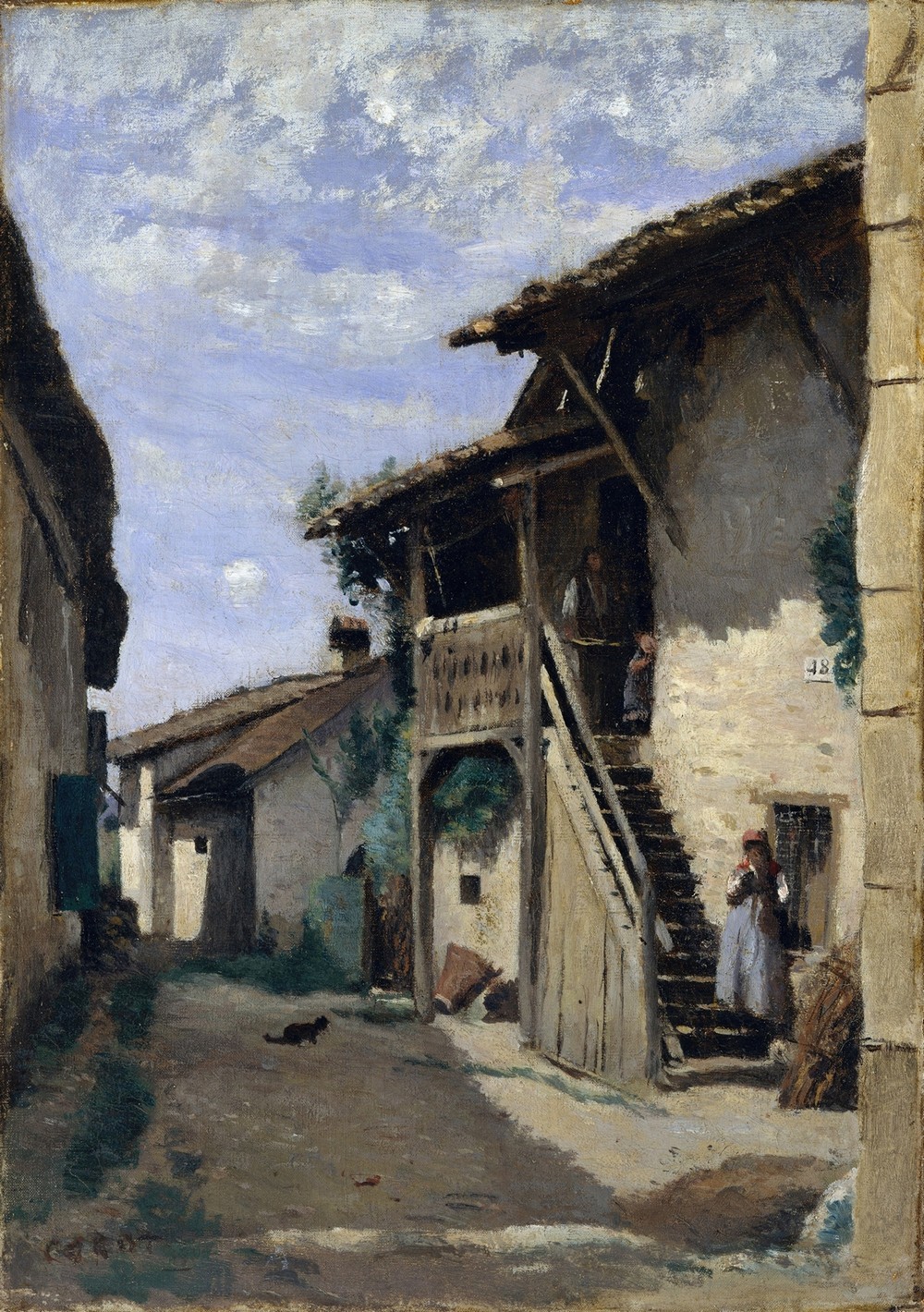 A Village Street; Dardagny